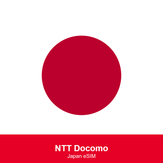 Japan Prepaid Data eSIM — NTT Docomo